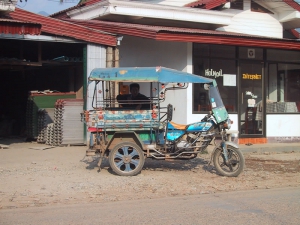 Tuktuk in Laos