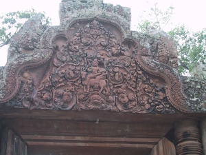 Banteay Srei Gopura Shiva