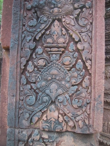 Banteay Srei Pillar Detail