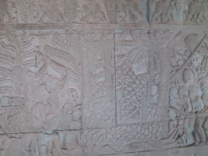 Bas-Relief at Angkor Wat: Hellfire