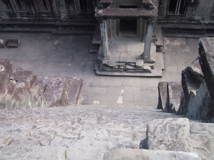 Angkor Wat Steep Stairs