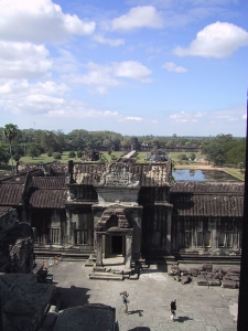 Angkor Wat Tower View