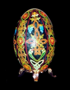Painted Egg Tree of Life