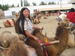 Tien on a Dunhuang Camel