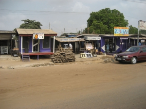 A street in Accra, Ghana