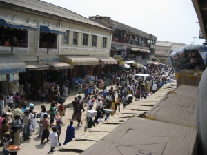 The main market in Accra