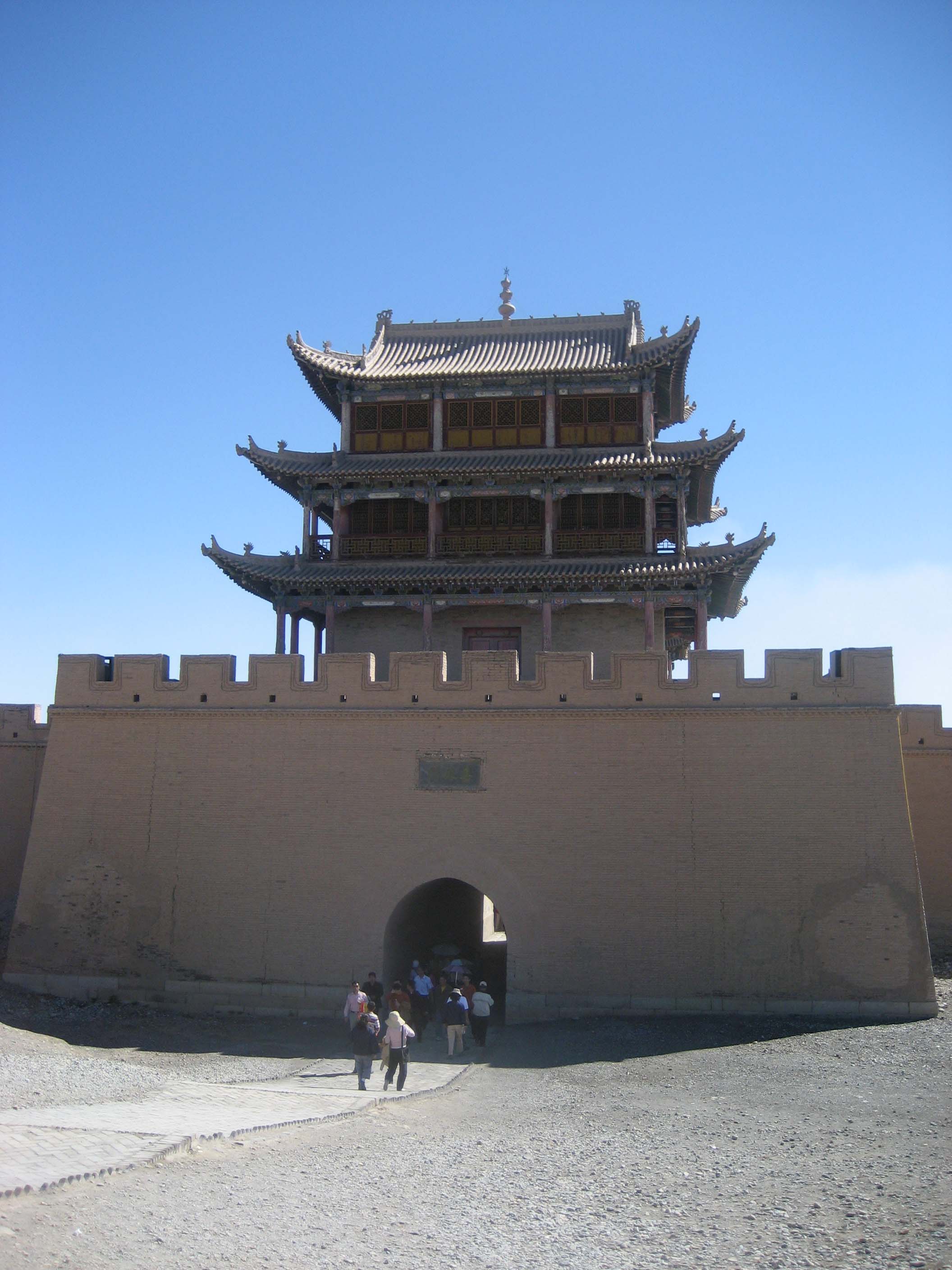 Jiayuguan Wall Fortress - Great Wall of China