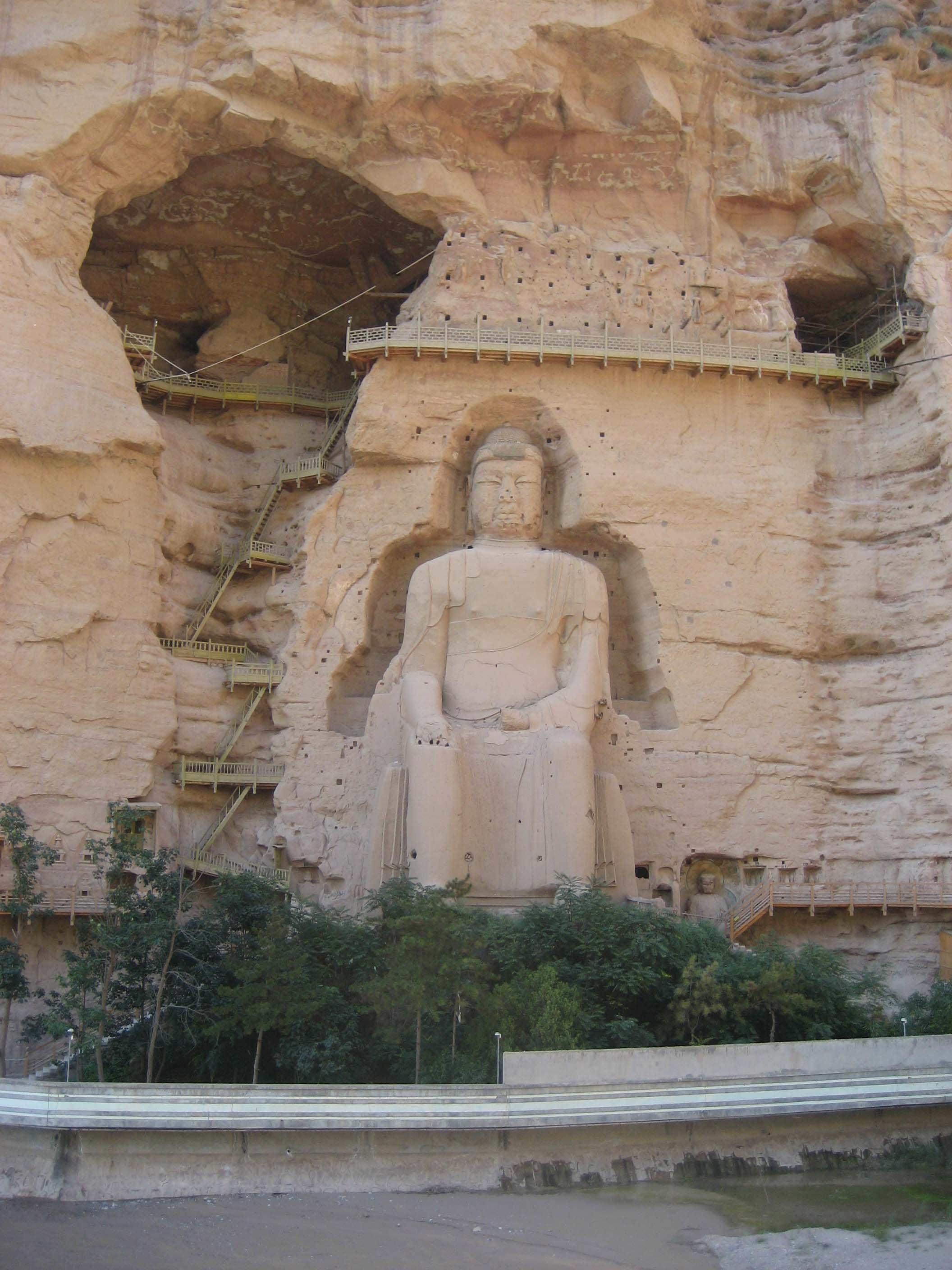 Bingling Caves Giant Seated Buddha