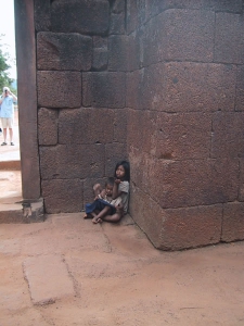 Angkor Wat Temple Beggar