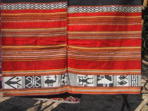 Black Hmon Skirt from Laos