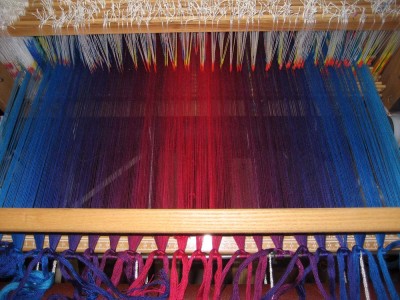 loom, warped and ready to go