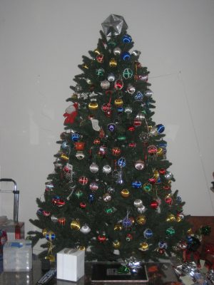 My mom's Christmas tree