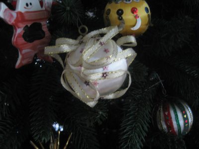 A lovely ornament my aunt made