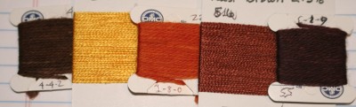 1st attempt at colors for tiger eye yardage