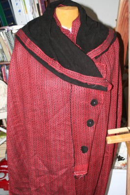 coat mockup, with buttons