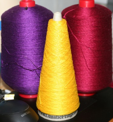 ....or purple, burgundy, and yellow?