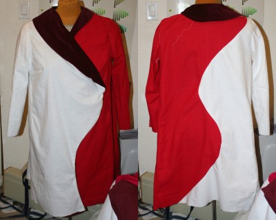 Muslin #9, front and back views