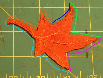 prototype leaf, closeup