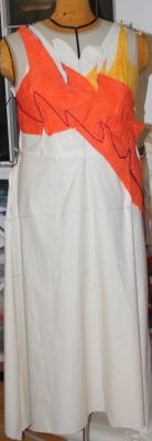 muslin, front view