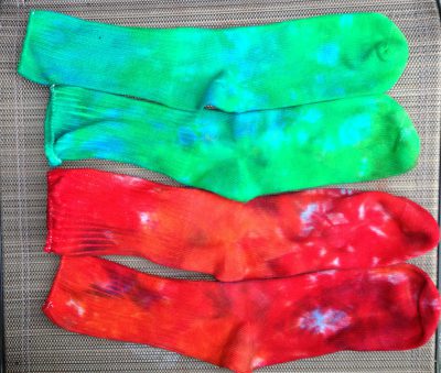 analogous color socks