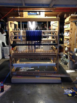 nearly-assembled loom!