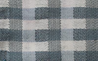 woven sample - white and medium to light gray