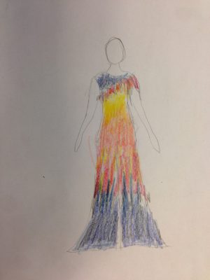 second design sketch for Phoenix Rising