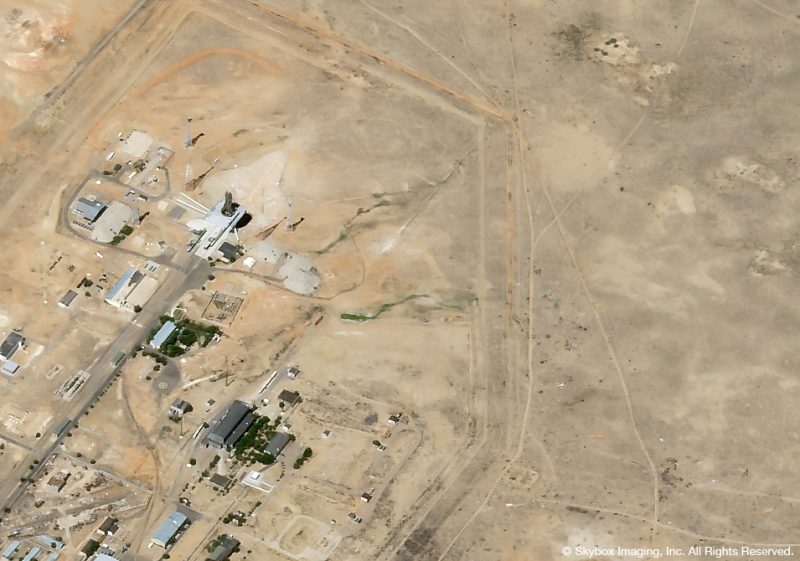 Photo of the SkySat-2 launch site, as taken by SkySat-1