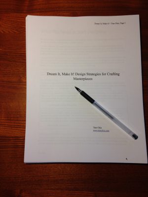 first printout of the whole manuscript!