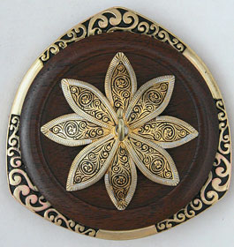 Golding Ring spindle - "Damascene Flower"