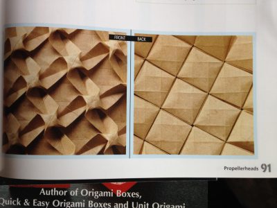 another origami tessellation