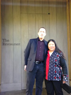 Mike and Tien at The Restaurant at Meadowood