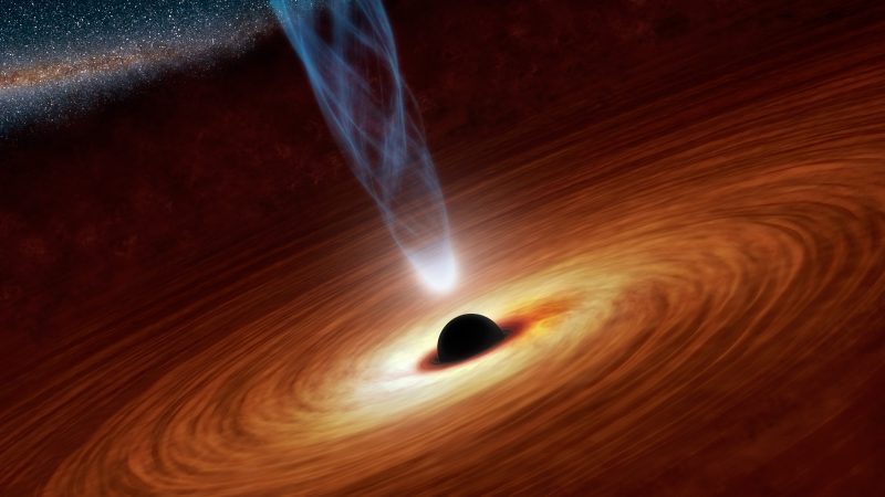 Artist's conception of a black hole