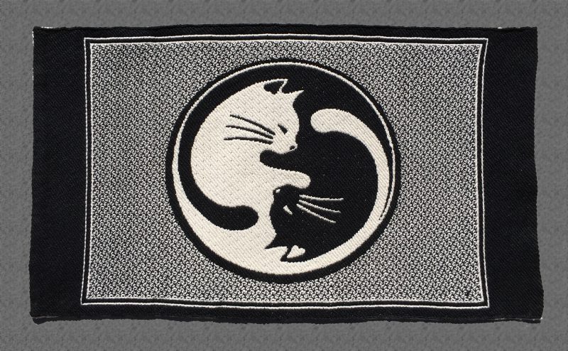 Cat placemats - "The Tao of Cats" - dark side