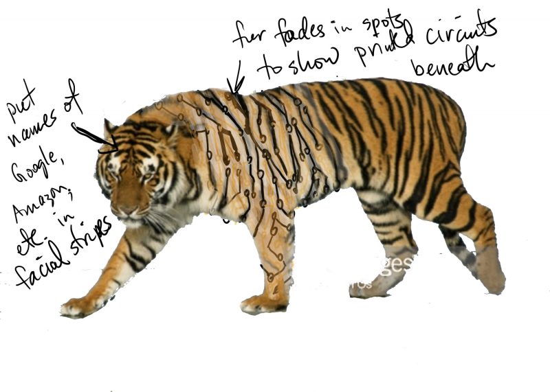 circuit board tiger