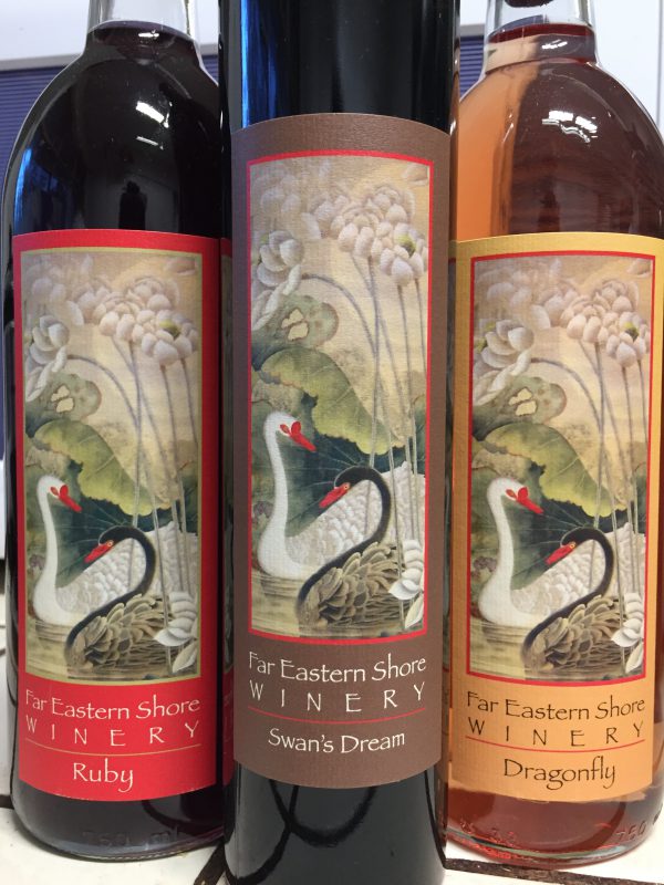 wines from Far Eastern Shore Winery