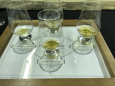 The Balvenie Scotch tasting