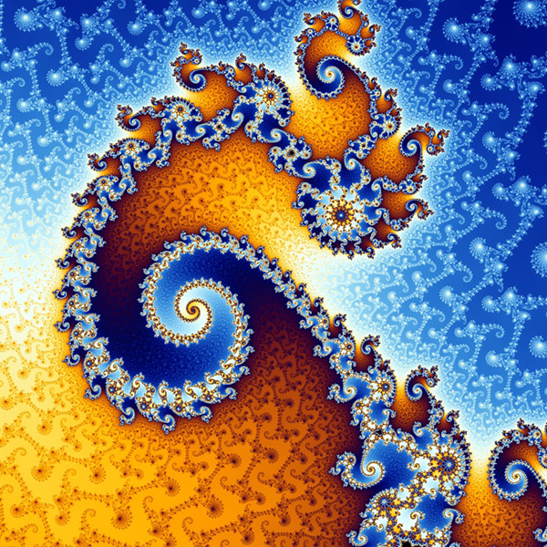 Part of the Mandelbrot set; image created by Wolfgang Beyer