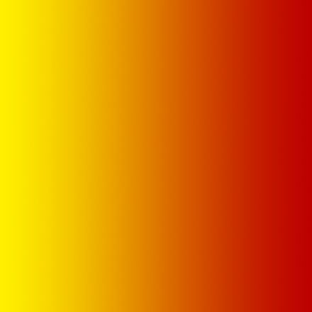 yellow to red color gradient