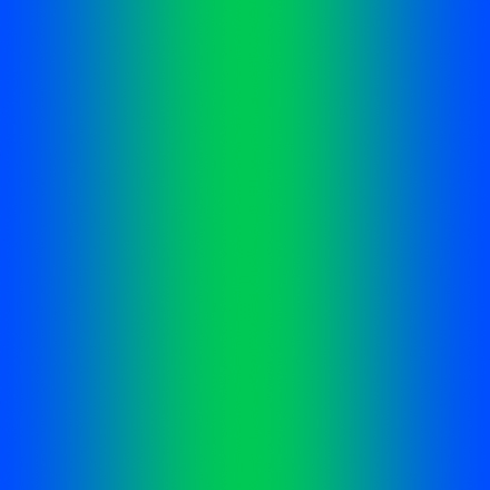 blue to green to blue symmetric gradient