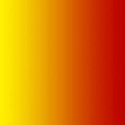 gradient - yellow to red